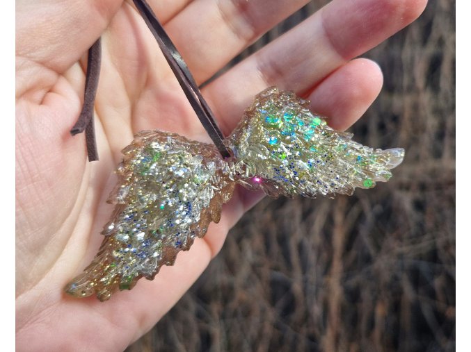 Andělská křídla - křišťál