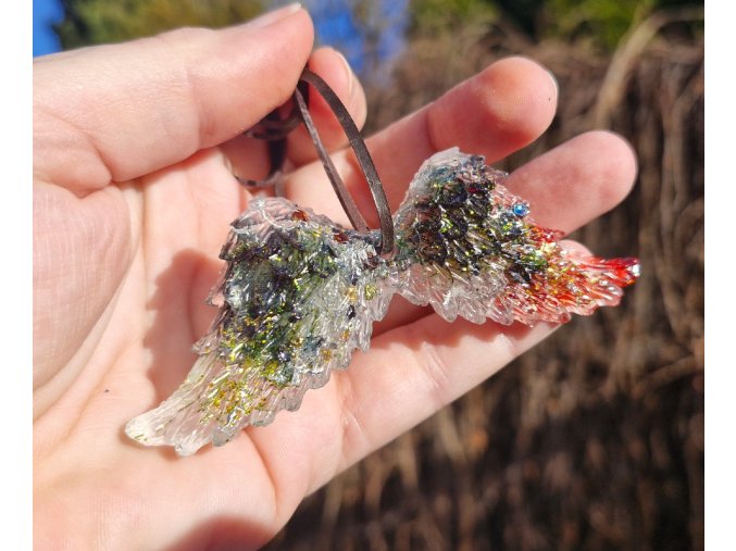 Andělská křídla - křišťál