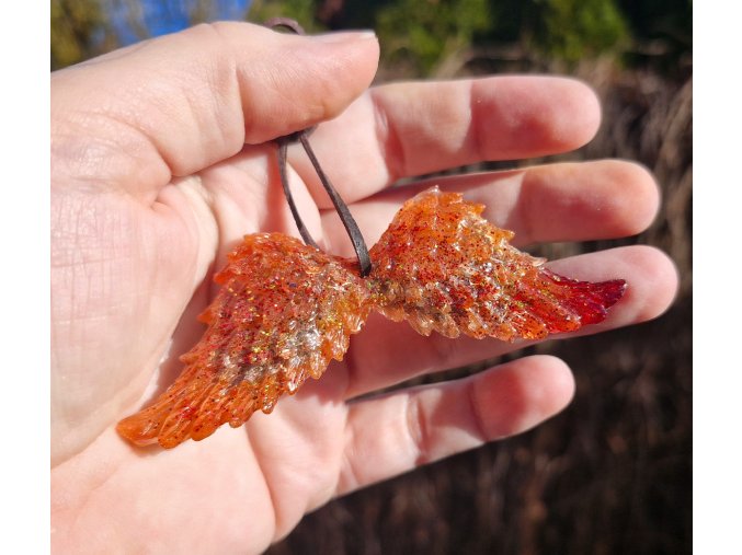 Andělská křídla - křišťál