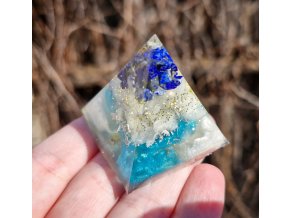 Pyramida lapis lazuli mini