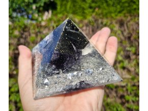 Pyramida pročištění, šungit, křišťál, silnější