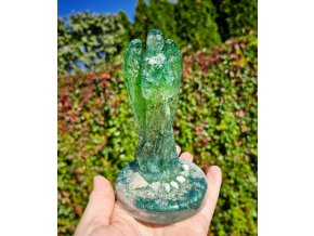 Archanděl - Anděl vztahů léčení a hojnosti, křišťál