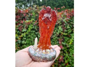 Archanděl - Anděl zemitosti, jemně fosforuje, křišťál