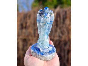 Archanděl - intuice, lapis lazuli, howlit,křišťál