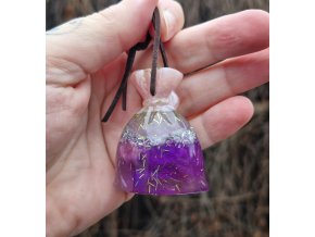 PYTLÍČEK ŠTĚSTÍ A OCHRANY - křišťál