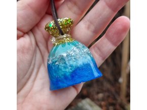 PYTLÍČEK ŠTĚSTÍ A OCHRANY - křišťál