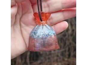 PYTLÍČEK ŠTĚSTÍ A OCHRANY - křišťál