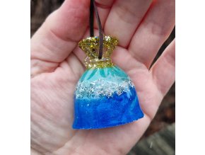 PYTLÍČEK ŠTĚSTÍ A OCHRANY - křišťál