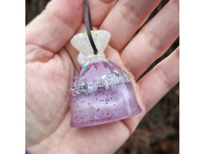 PYTLÍČEK ŠTĚSTÍ A OCHRANY - křišťál