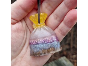 PYTLÍČEK ŠTĚSTÍ A OCHRANY - křišťál