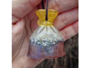 PYTLÍČEK ŠTĚSTÍ A OCHRANY - křišťál