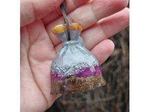 PYTLÍČEK ŠTĚSTÍ A OCHRANY - křišťál