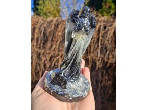 Archanděl - šungit, křišťál