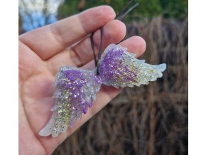 Andělská křídla - křišťál