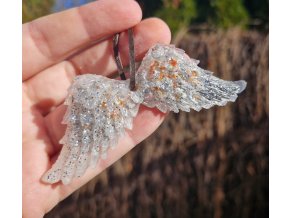 Andělská křídla - křišťál