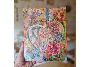 Tisk obrazu - Zase v tobě DÝCHÁM