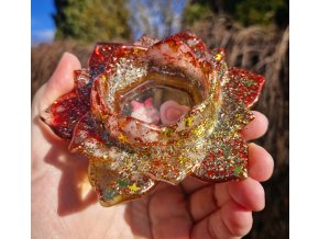 Svícen křišťál květ velký