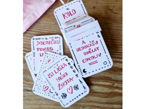 Karty - vzkazové vykládací karty