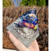 Pyramida onyx, křišťál, sodalit, květ