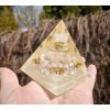 Pyramida prstýnek srdíčko, růženín fosforuje