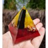 Pyramida ženskosti šungit, křišťál