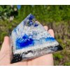 Pyramida napojení, lapis lazuli, křišťál, extra silná