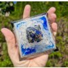 Pyramida napojení, lapis lazuli, křišťál, extra silná