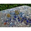 Podtácek lapis lazuli, křišťál, menší