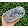Podtácek lapis lazuli, křišťál, menší