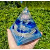 Pyramida napojení z Lemurie, ametyst, křišťál