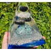Pyramida šungit, křišťál, fosforuje, silné působení