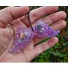Andělská křídla ametyst,křišťál