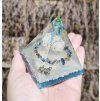 Pyramida KLIDU LABUTĚ lapis lazuli, křišťál, fosforuje