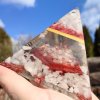 Pyramida Mayská s granátem - drobná vada