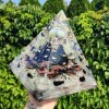Pyramida MEGA VELKÁ - ONYX, MĚSÍČNÍ KÁMEN