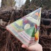 Pyramida Transformace speciál, pruhovaný achát, fosforuje