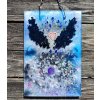 Orgonitový obraz - Ochrana domu - šungit, lapis lazuli
