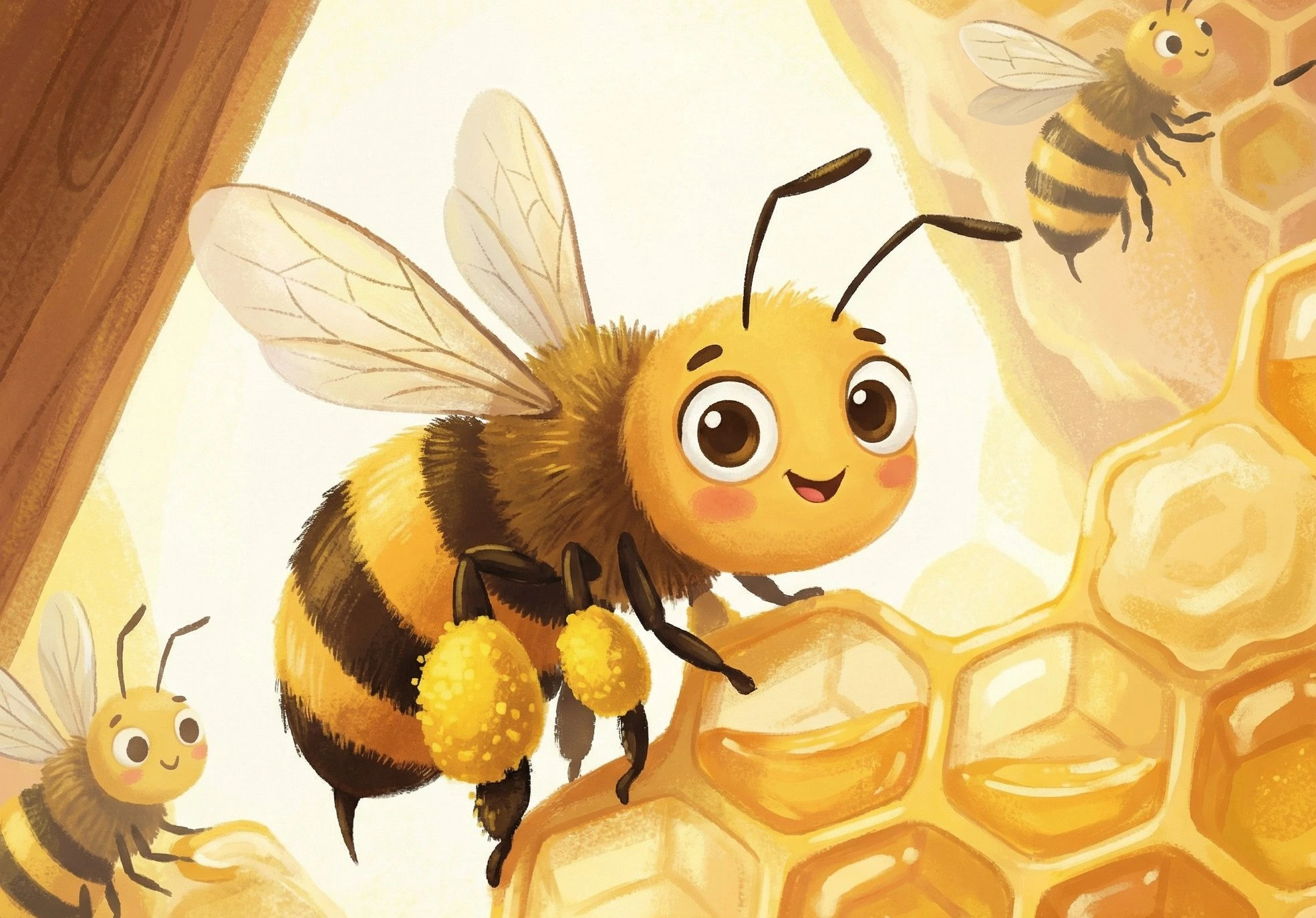 Jak včelky staví své pokojíčky 