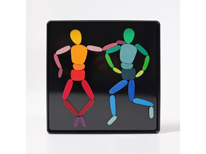 dřevěné magnetické hry