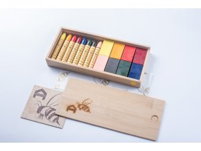 voskovky a bločky ze včelího vosku 8+8