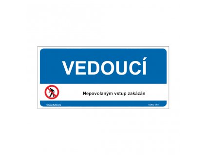 VEDOUCÍ