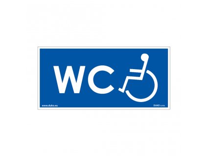 WC - S BEZBARIÉROVÝM PŘÍSTUPEM