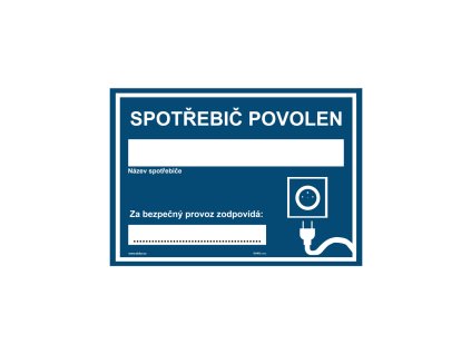 SPOTŘEBIČ POVOLEN