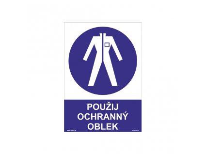 POUŽIJ OCHRANNÝ OBLEK