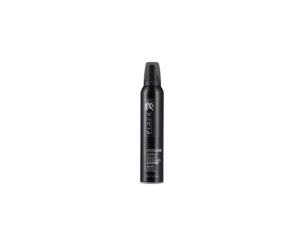 Black farbiaca pena Mousse Color Silver strieborná 200 ml