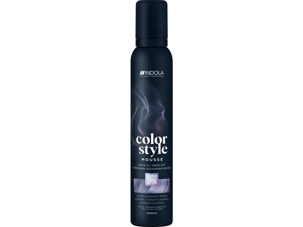 Indola Color Mousse pena 200 ml strieborná levanduľa
