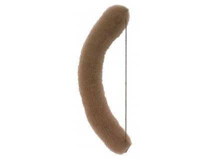 2812 1 vypln banan s gumickou 18 cm hneda