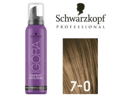 Schwarzkopf pena Igora - 100 ml - 7-0