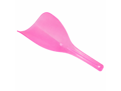 Chránič tváre pred sprejom ružový