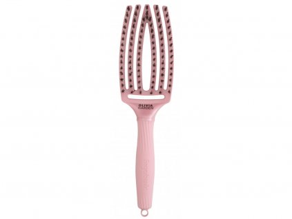 Kefa na vlasy Olivia Garden Fingerbrush Lover Your Art Pearl Pink